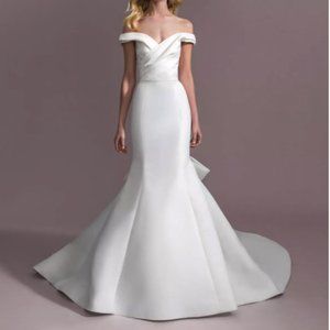 Wedding Dress - Allison Webb Designer - Whitley Dress- Size 12